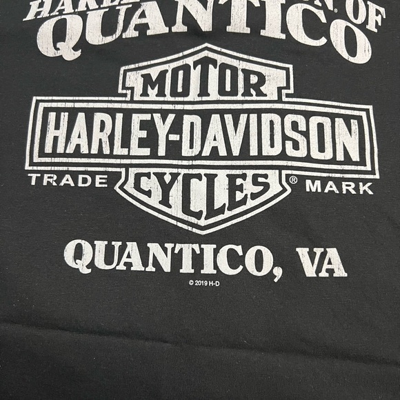 Harley-Davidson Other - Harley-Davidson Black and White Quantico T-Shirt QUANTIOCO, VIRGINIA 2019